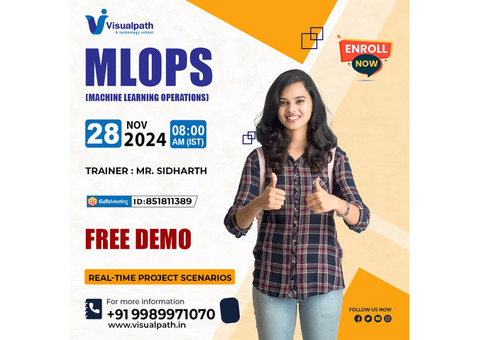 The Best MLOPS Online Training Free Demo on the 28th