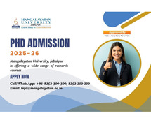 Unlock Your Full Potential with PhD Admissions at Mangalayatan University