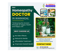 Best Homeopathy Doctor in Warangal Hanamkonda – Dr. Geetha