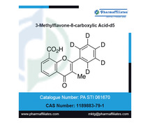 Get High-Quality 3-Methylflavone-8-carboxylic Acid-d5 - Pharmaffiliates