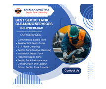 Septic Tank Cleaning Services in Hyderabad