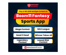 Play & Win With Multiple Contest on Boom11 Fantasy Sports App