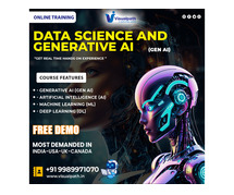 Data Science Training In Hyderabad | Data Science With Generative Ai