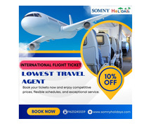 Contact Us For International Flight Ticket Lowest Travel Agent