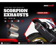 Explore Top-quality Scorpion Exhausts in India at Great deals