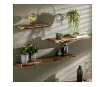 Shop now for Woodensure's Floating Shelf and receive 5% off with free shipping in India!