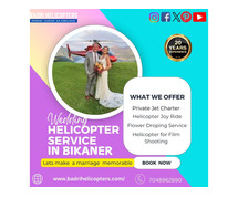 ENJOY LUXURY HELICOPTER CHARTERS IN Bikaner.