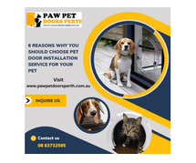 Glass Pet Doors Installation in Perth - The Perfect Solution for Pet-Friendly Homes