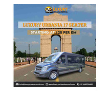 17 SEATER URBANIA Rental