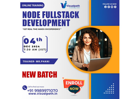 Node Fullstack Development Online New Batch