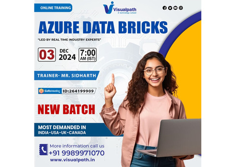 Azure Data Bricks Online New Batch