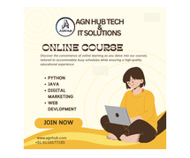 Boost Your Career with Online Courses from AGN Hub Tech & IT Solutions