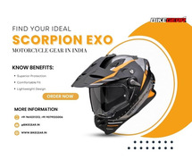 Find Your Ideal Scorpion EXO Motorcycle Gear in India