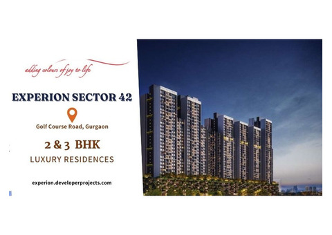 Experion Sector 42 Gurgaon - Your Tryst With Magnificence