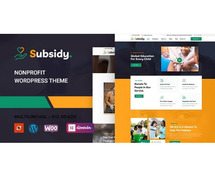 Subsidy - The Ultimate Nonprofit WordPress Theme