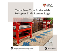 Transform Your Stairs with Designer Stair Runner Rugs