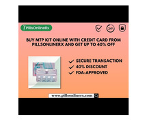 Buy MTP Kit Online with Credit Card from PillsOnlinerx and Get Up to 40% Off