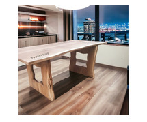 5% Off Live Edge Dining Tables – Timeless Beauty, Delivered Free!