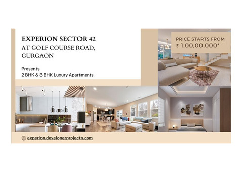 Experion Sector 42: A New Era of Luxury Living in Gurgaon