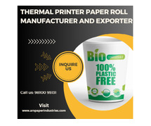 High-Quality Thermal Printer Paper Rolls by ARS Paper Industries