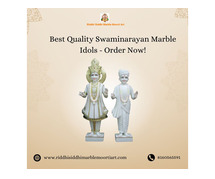 Best Quality Swaminarayan Marble Idols - Order Now!