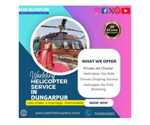 Book Helicopter For Wedding In Dungarpur