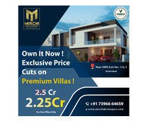 Invest in Style and Comfort: Villas in Kollur for Sale