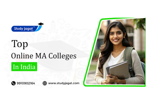 Top online MA Colleges in India