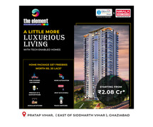 3 BHK Luxury Flats | The Element Siddharth Vihar