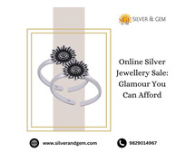 Online Silver Jewellery Sale: Glamour You Can Afford