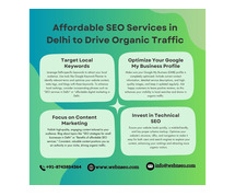 Affordable SEO Services in Delhi to Drive Organic Traffic