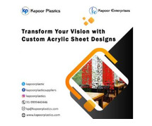 Transform Your Vision with Custom Acrylic Sheet Designs