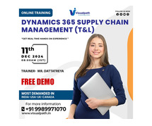 D365 Supply Chain Management (T&L) Online Free Demo