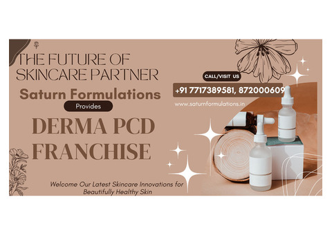 Saturn Formulations Provides | Derma PCD Franchise In India