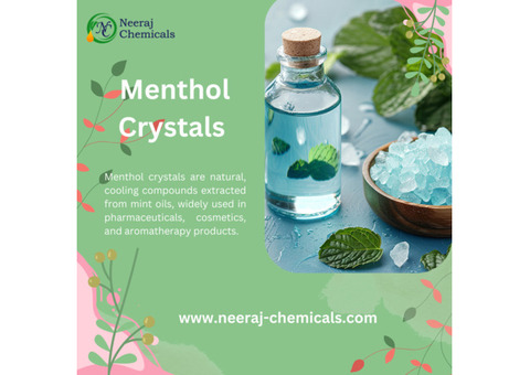 Menthol Crystals Wholesalers in India