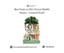 Best Deals on Shiv Parvati Marble Statues – Limited Stock!