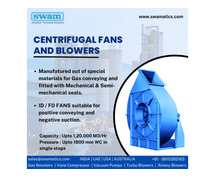 High-Performance Centrifugal Fans and Blowers by SWAM