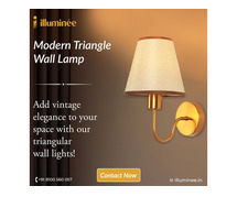 Modern Triangle Wall Lamp | Illuminée