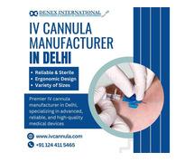 IV cannula manufacturers in Delhi