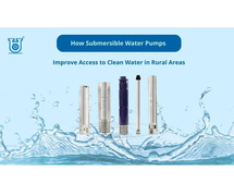 Submersible Water Pumps Transform Rural Water Supply | Unnati Pumps