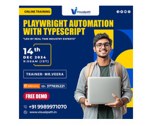 Online FREE DEMO On - Playwright Automation with typescript