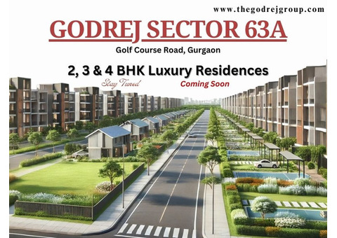 Godrej Sector 63A Gurgaon - It Is Time To Live Life To The Fullest