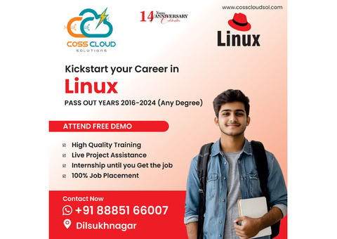 Linux Training Institute in Dilsukhnagar, Hyderabad