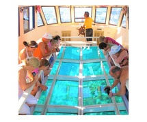 Glass Bottom Boat Ride in Andaman Islands