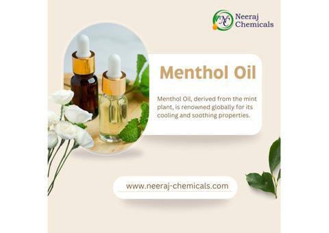 Menthol Oil Wholesalers in India