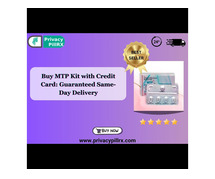 Buy MTP Kit with Credit Card: Guaranteed Same-Day Delivery