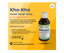 Relieve Cough Naturally – Try Kho Kho Ayurvedic Syrup Today!