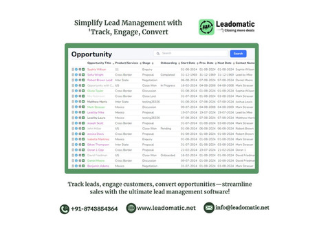 Simplify Lead Management with 'Track, Engage, Convert