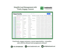 Simplify Lead Management with 'Track, Engage, Convert