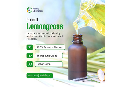 Lemongrass Oil Suppliers in India